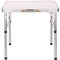 M.J COMFY-LIFE 2FT Folding Wallpaper Table – Portable Foldable Table for Decorating, Crafting, Camping, Garden & DIY Projects – Lightweight Heavy Duty Work Surface – Indoor & Outdoor Use (White)