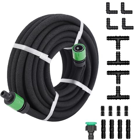 Drip Hose Set, 1/2 Soaker Hose Set