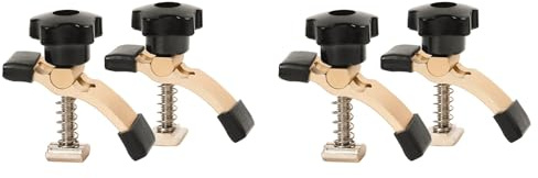 Jnchdghwa 4PCS Mini Hold Down Clamp Kit, CNC Router Clamp for Woodworking and Metalworking, with 3018 CNC Router Machine