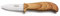 STONELINE® Back to Nature Keramik-Küchenmesser, 18,2 cm, Holzoptik, zum Schneiden von Obst und Gemüse, Messer