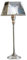 LOBERON Tischlampe Edgarda, Tischleuchte mit Vintage-Charakter, Industrial-Stil, Schreibtischlampe mit Antik-Finish, klassisches Design, Messing, antiksilber