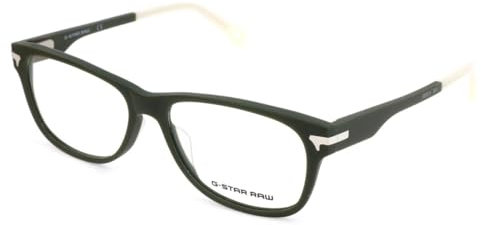 G-Star Raw Unisex-Erwachsene Gs2614 Thin Huxley 303 55 Brillengestelle, Grün (Matte Khaki)