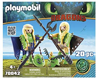 Playmobil - Kranedur et Kognedur en Combinaison de vol - 70042 Coloré