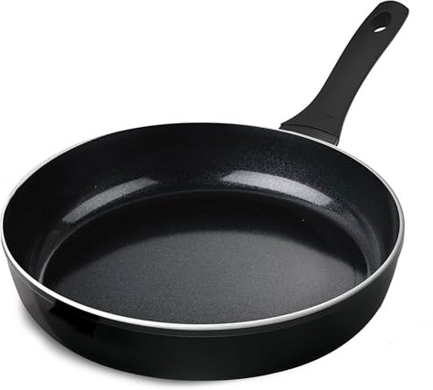 Gerlach 1760 Harmony Classic Beschichtet Keramikpfanne Bratpfannen Induktionsgeeignet Für Elektro Gas Keramik Induktion Herd Küche Küchenzubehör Pfannen 28 cm, Edelstahl, 5.3 tons