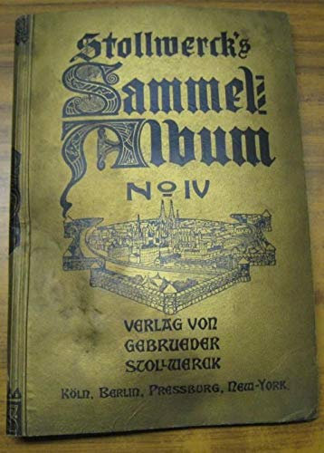 Sammel - Album No. 4 für Stollwerckbilder ( Stollwerck - Bilder ). Serien ( Gruppen ) 140 - 199, komplett mit insgesamt 360 Bildern.