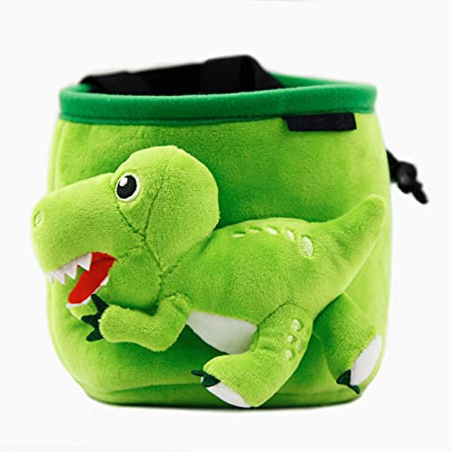 YY Vertical T-Rex Chalkbag zum Klettern, Grün, Einheitsgröße