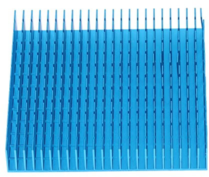 Heat Radiator Board, Dissipatore Di Calore In Alluminio Anodizzato, Radiatori In Alluminio Adesivi Di Raffreddamento 120 Mm X 120 Mm X 20 Mm, Ad Alta Potenza Per Cpu Per Amplificatori