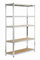 Rhino Racking - 10 Bays - 5 Tier Heavy-Duty Industrial Storage Shelves - Galvanised - 180x120x40cm
