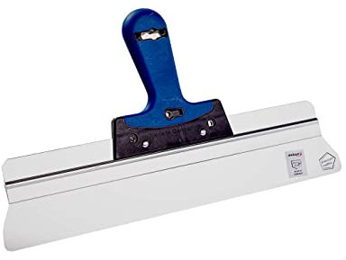 Flächenspachtel 2K abgerundete Ecken - Glättspachtel - Breitspachtel - zum Auftragen von Spachtel- und Putzmasse auf Fassaden oder bei Fußbodenbeschichtungen (40 cm)