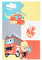 Qiyano Kinderteppich mit Feuerwehr Hubschrauber und Feuerwehrmann Teppich für Jungen Spielunterlage Blau-Gelb-Grau-Rot, Farbe: Multi, Größe: 120 x 180 cm
