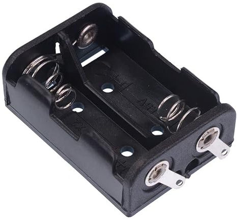 N x 2 Open Style Battery Holder Case With Solder Lug Terminals