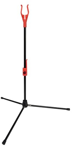 ELONG Archery Supply Lightweight Bow Stand for Recurve Bow Longbow Compound Bows Takedown Bow