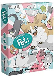 Studio Supernova - Super Kawaii Pets - Kawaii-Spiel mit Welpen und positiven Emotionen, 1-4 Spieler, 8+, italienische Ausgabe