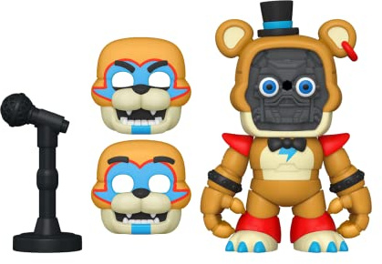 Funko Five Nights At Freddy's (FNAF) Snap: RR - Glamrock Freddy Fazbear - Collectable Vinyl Figure - Gift Idea - Official Merchandise