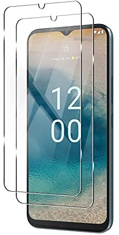 MiKoyi Schutzfolie Kompatibel mit Nokia G22 Gehärtetes Glas Displayschutz Schutz Screen Folie 9H Härte Kratzfest Anti-Fingerprint Blasenfrei für Nokia G22