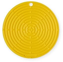 Le Creuset Cool Tool, Pot holder/trivet, Silicone, Round, 20 cm, Nectar, 42404206720000