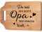 Opa Geschenk, Geschenk Opa, Bambus- Schneidebrett mit aufgedrucktem Text, Opa Geschenk Geburtstag, Vatertagsgeschenk für Opa, Geschenk für Opa von Enkel, Bester Opa Geschenk der Welt
