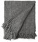 Emma Barclay Throw Blanket For Sofas Bed Extra Large Soft Chenille Throws For Settees In Charcoal Throw Fleece Blankets - Darcy Collection 50 x 60 (127cm x 152cm) Charcoal