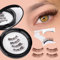 wiwoseo Brown Magnetic Eyelashes Natural Look Magnetic Lashes No Glue or Eyeliner Needed Magnetic Eyelashes without Eyeliner Reusable Magnetic Lashes Natural Look Brown Magnetic Eyelashes Kit