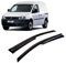 CarJoy Windabweiser Luftabweiser Regenabweiser Seitenfensterabweiser Kompatibel mit VW Caddy Typ 2K 2004-2018 Autofenster Regenschutz Regenabweiser Anklebbare Deflektoren 2 Stück
