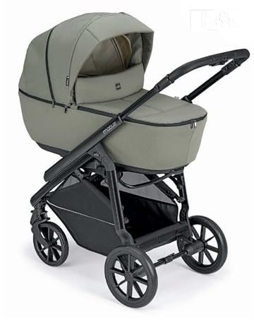Duetto Modus (Carrozina + Passegg.) | Italienischer 2in1 Kombi-Kinderwagen mit Bambus-Matratze, umkehrbarem Sitz, Wippfunktion und vielseitigem Zubehör.