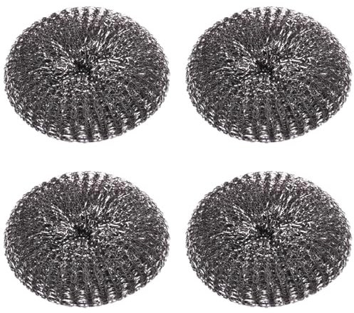 4 Pcs Kettle Descaler Balls - Stainless Steel Anti-Scale Balls for Limescale Removal in Electric Kettles, Teapots, and More
