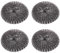 4 Pcs Kettle Descaler Balls - Stainless Steel Anti-Scale Balls for Limescale Removal in Electric Kettles, Teapots, and More