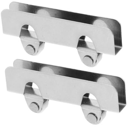 Holibanna 2stücke Teiliges Metall Schiebetür Hoher Tragfähigkeit Robuste Gleiträder Für Glas-schrank Terrassentüren Sanfte Und Ruckfreie Bedienung Kompatibel Für Diverse Möbelarten