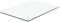 LEBENSwohnART Glasplatte TERRY 100x50cm Facettenschliff Gehärtetes Glas 8mm Scheibe Bodenplatte