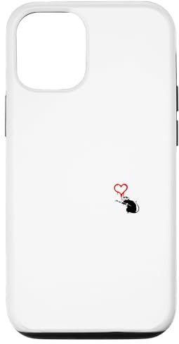 Banksy Love Rat PAPL2174 Hülle für iPhone 12/12 Pro