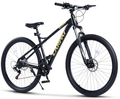 kozamas Bicicleta de montaña de 29 pulgadas para adultos, 175 – 190 cm, cambio de 21 marchas y frenos de disco hidráulicos, MTB Hardtail con marco de aluminio y horquilla de suspensión, bicicleta