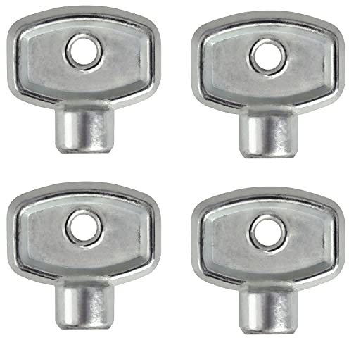 VARIOSAN Heizkörper Entlüftungsschlüssel 13965, 4 Stück, 5 mm, universal für jede Heizung