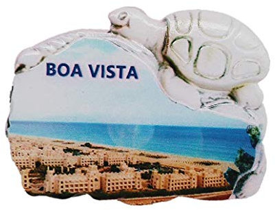 3D Boa Vista Cape Verde Fridge Magnet Souvenir Gift Home Kitchen Refrigerator Decor Magnetic Sticker Collection