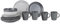 Geschirrset Melamin-Set CLASSIC LINE GRANITE 16-tlg. (980946828)