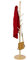 Cintre Sur Pied en Bois Porte-Manteau Debout Libre pour Entrée, Hall, Bureau - Arbre à Manteau avec Support Base Rond (Couleur Naturelle)