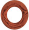 Majea Loop Alice schmaler Damen-Schal Loop Frühlingsschal Schlauchschal Rundschal Tuch uni unisex unifarben einfarbig Halstuch (rost), 160x52