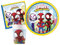 Ciao Kit Vajilla de Fiesta Marvel Spider-Man Spidey and His Amazing Friends para 8 personas (36 pcs: 8 platos Ø23cm, 8 vasos 200ml, 20 servilletas 33x33cm)
