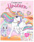 Depesche 12604 Ylvi Create your Unicorn - Malbuch mit 40 Seiten zum Gestalten von Einhorn-Motiven, bunten Malvorlagen und einer Doppelseite Sticker