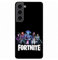 SUPER Made Transparente Design-Hülle für Samsung Galaxy, gedruckt in Frankreich, Videospiele, Fortnite Team (Galaxy S23+)