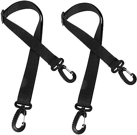 HANABASS 2pezzi Cinghia per Trasporto Stivali da Sci e Pattini da Leggera e Materiale Resistente