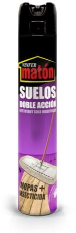 VINFERMATON | Spray para Mopas con Insecticida 2 en 1 Doble Acción | Limpiador Suelos + Insecticida