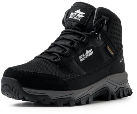 Jack Walker JW3007 Men's Hydroguard Waterproof Round Toe Boots, 8 UK
