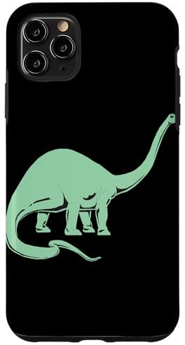 iPhone 11 Pro Max Jurassic Brontosaurus Dinosaur Dino-Themed Prehistoric Case