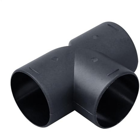 Generisch Kanalverteiler | 3-Wege-Schlauchanschluss für Ablufttrockner,60 mm/75 mm 3-Loch-Schlauchadapter-Splitter mit flammhemmendem Material im Inneren