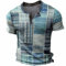 Mens Crew Neck T-Shirt Tshirt t Shirt Plain Regular Fit Short Sleeve Cotton Mens Slim fit Shirts Long Sleeve Multipack 15 inch Long tees for Men v Neck Clearance (Light Blue, XXL)