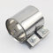 EKEGUY Auspuffblenden 3 Zoll Auspuff Rohr Rohr Stecker Joiner Hülse Klemme Einstellbar Edelstahl Kit DIY Werkzeug Auto Auto Endrohre(3.35 Inch 85mm)