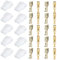 T - Type Power Plug Car Radio Cable Connector Set with Pure Copper Insert for FT - 7800R FT - 8800R FT - 8900R and IC - 2720H IC - 2820H
