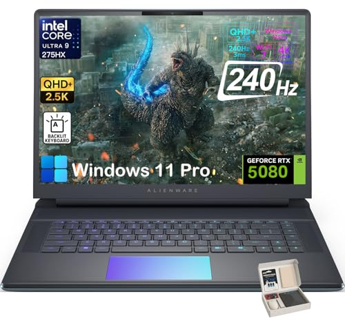 Dell Pro 16 PC16255 - AMD Ryzen AI 7 350 - Win 11 Pro - Radeon 860M - 16 GB RAM - 512 GB SSD NVMe - (16 IPS Full HD Plus - Wi-Fi 6E - Platinum Silver - mit 1 Jahr Basis Vor-Ort
