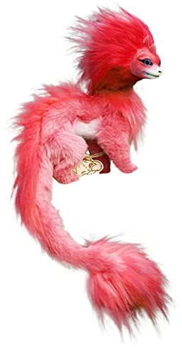 Generisch 60 cm Der letzte Drache aus Plüsch, Drachenplüsch, handgefertigtes Plüschspielzeug, Dekorationsgeschenk für Zuhause, Plüschspielzeug für Erwachsene und Kinder (Rot Sisu)