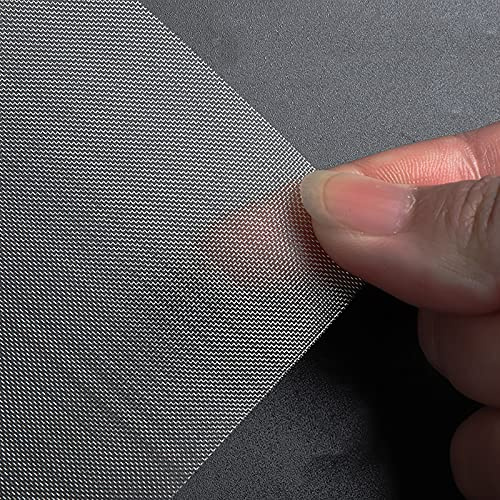 Drahtgeflecht Fenstergitter Maschen 60 Mesh, 304 Edelstahl Gewebtes Siebgewebe, Einfach Zu Schneiden Und Zu Installieren, Für Die Belüftung, Schränke Drahtgeflecht, 1x1m